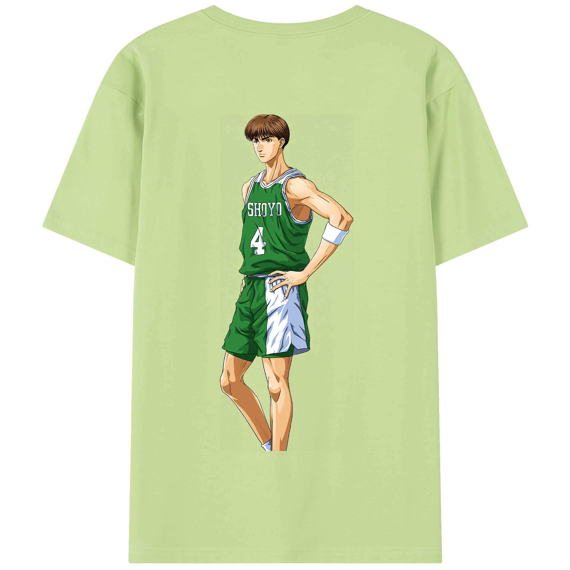 SLAM DUNK／スラムダンク 綿100％半袖Tシャツ（背面プリント）